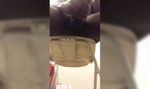 See my man sausage get bigger as I conclude smoking and observe porno