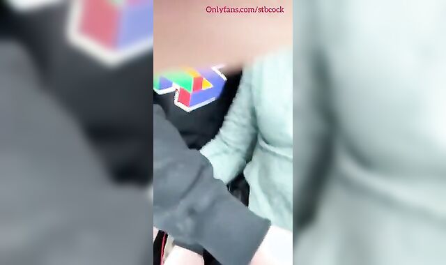 Driving around and deepthroating each other off in public