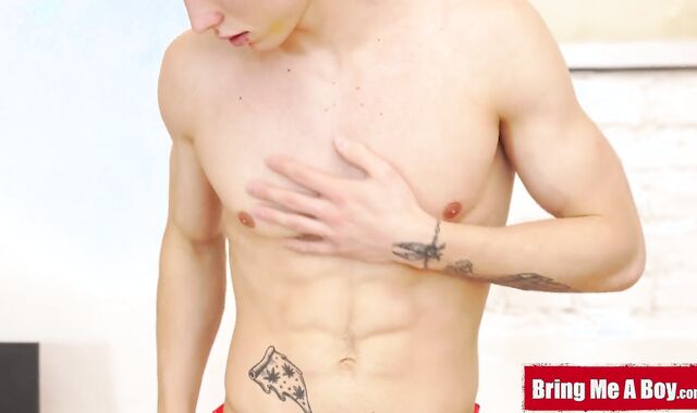 BRINGMEABOY Strung Up Jock Tommy Gold Milks And Workouts