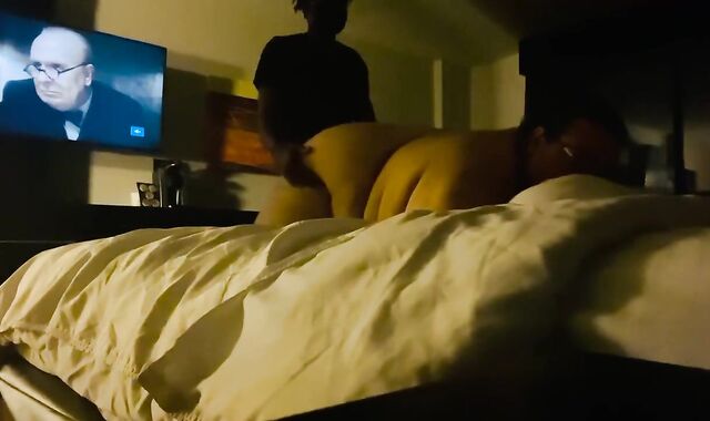 Superchub finger-tickled & porked by Anon FAT EBONY BEEFSTICK