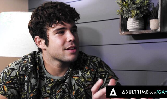 ADULT TIME - Bicurious Dalton Riley Lets Fag Finest Homies Lure Him Into 3-Way! VERY FIRST-EVER RUBBER-FREE-FOR-ALL!