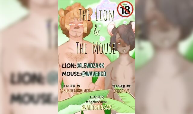 [Audio Only] The Lion & The Mouse [M/M]