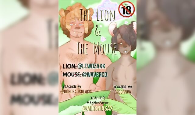 [Audio Only] The Lion & The Mouse [M/M]