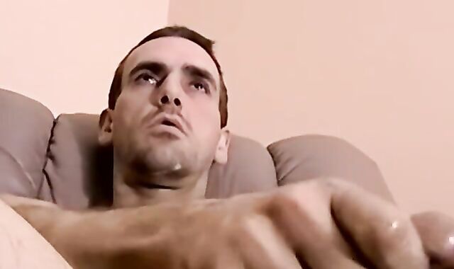 Wool Facialed jock supah warm nipple teasing help while wanking yam-sized rock hard-on