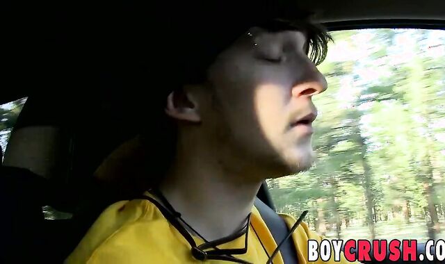 Jaw-Pulling Down light-haired lads have joy with their XXL peckers and fake-weenies