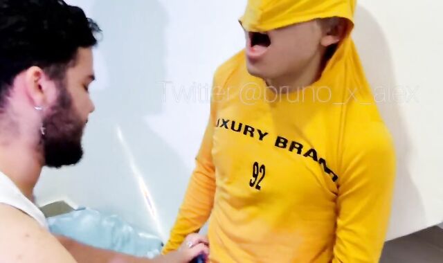 Bear dominates Twunk and gives him a atomic wedgie