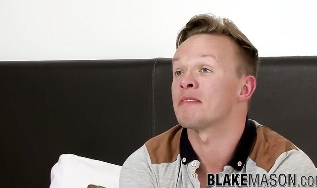 Inked jock MJ Mihangel interviewed draining off and cash-shot