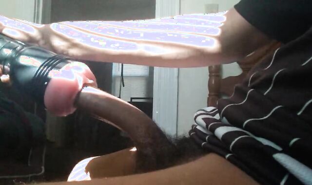 Milking that CUM-SHOTGUN till I splatter