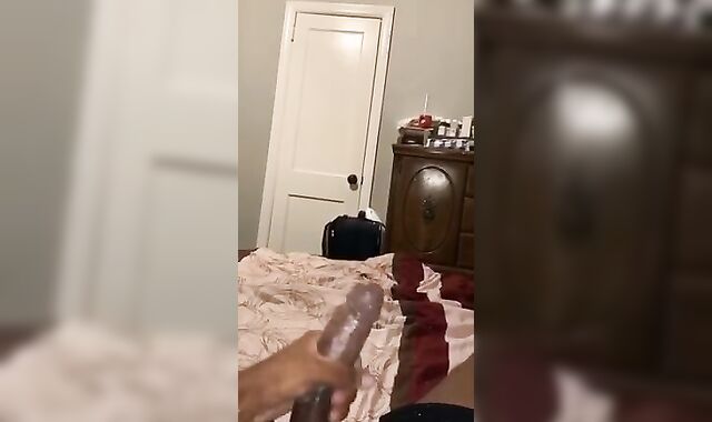 Young Bull Jerking With Verbal Explosive Nut At End