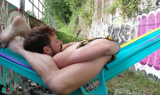 Selfsuck Outdoors in Hammock