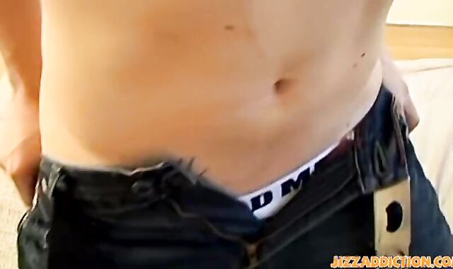 Splendid Turk Mason pokes young queer and wedges him with plaything