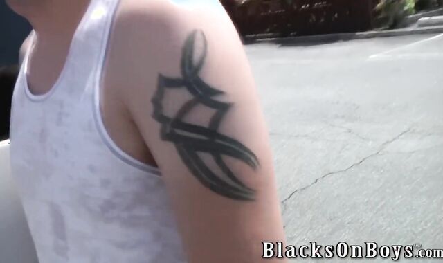 Casey Clay Has His First-Ever-Ever Experience With A Dark-Hued Beefstick