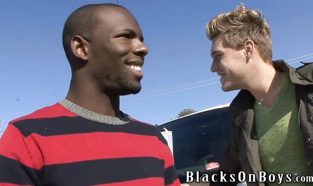 Joe Andrews Is Sexually Aroused To Have His First-Ever-Ever Dark-Hued Fuckpole