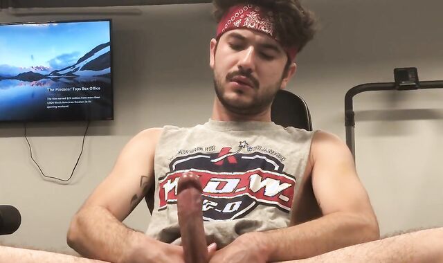 Gym Jerk & Spunk Shot