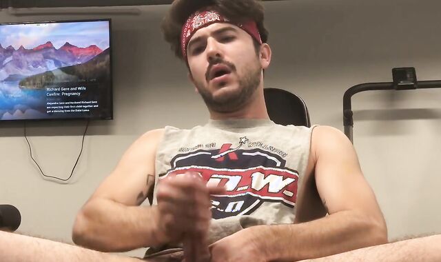 Gym Jerk & Spunk Shot