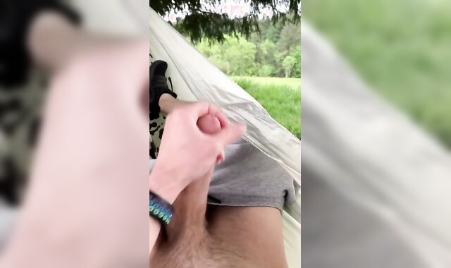 Hammock Teddy Jerk Off