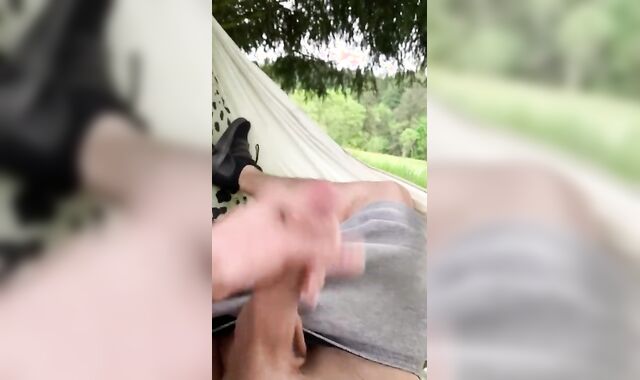 Hammock Teddy Jerk Off