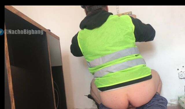 Supah-Nasty at work with my coworkers in other rooms ????