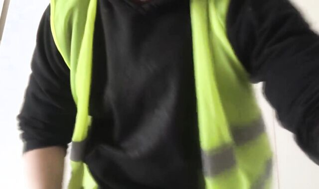 Supah-Nasty at work with my coworkers in other rooms ????