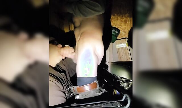 Repost. Accidently deleted. giving Hank head after partying in his shed out back. Columbus Ohio.