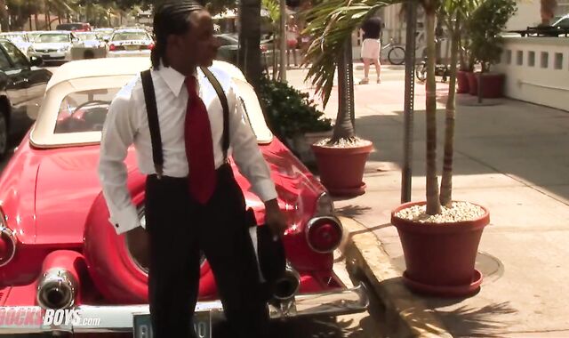 Rock Rockafella Faps that Yam-Sized Dark-Hued Sausage For the Worshippers