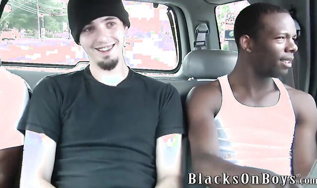 Ace London Takes 2 Good-Sized Dark-Hued Schlongs