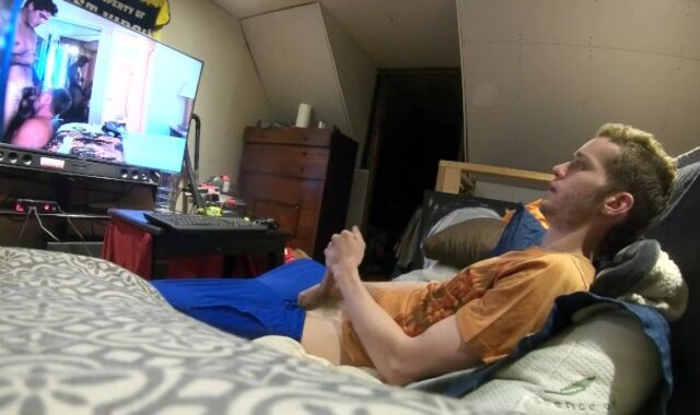 My bro-in-law Caught Witnessing Queer Porno