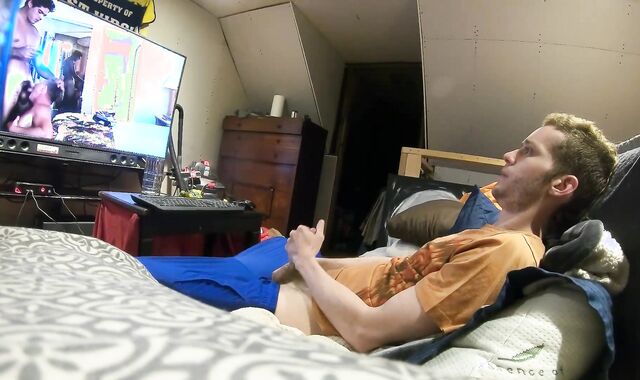 My bro-in-law Caught Witnessing Queer Porno