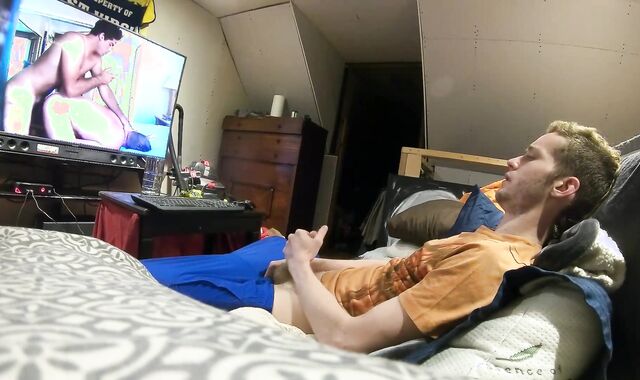 My bro-in-law Caught Witnessing Queer Porno