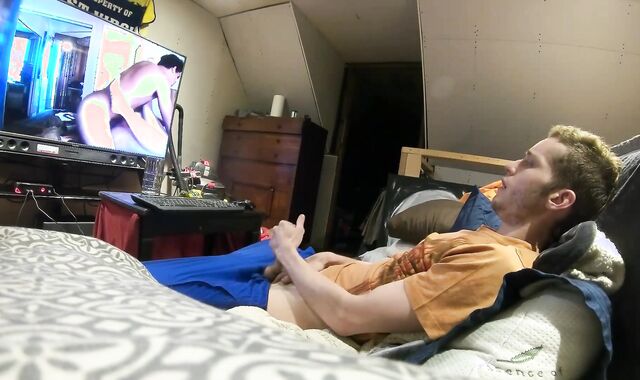 My bro-in-law Caught Witnessing Queer Porno