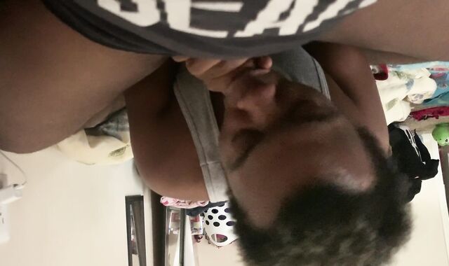 Dark-Hued Twunk Gives MEATY EBONY PENIS Palm Job and deepthroat off Untill Pop-Shot. Throatpie