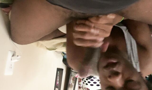 Dark-Hued Twunk Gives MEATY EBONY PENIS Palm Job and deepthroat off Untill Pop-Shot. Throatpie