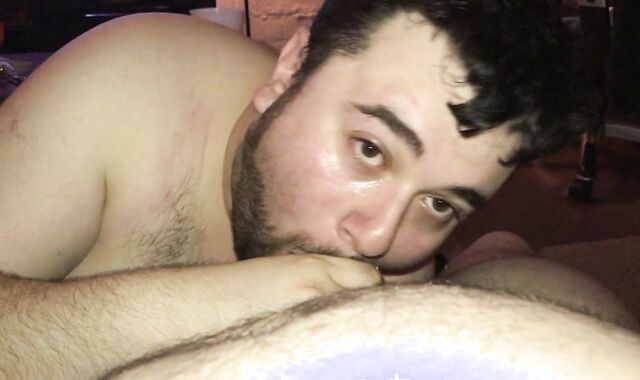 Fellating uncut shaft