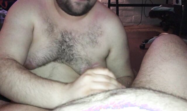 Fellating uncut shaft