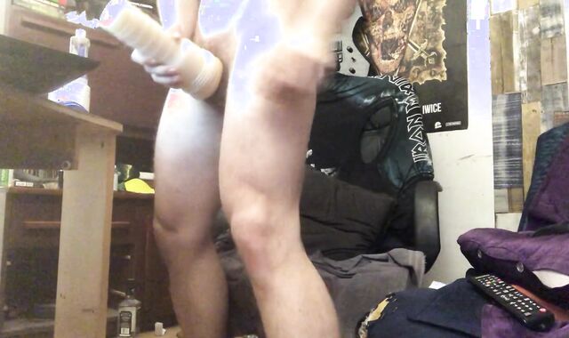 fleshlight smashing and cum during personal demonstrate on chaturbate