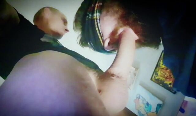 My Sisters ex boyfriend gets my man sausage in his facehole again!