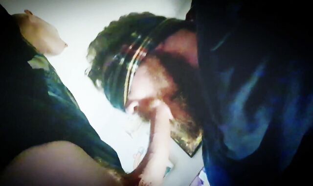 My Sisters ex boyfriend gets my man sausage in his facehole again!