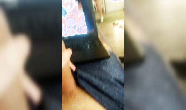 Jacking off while my roommate workout