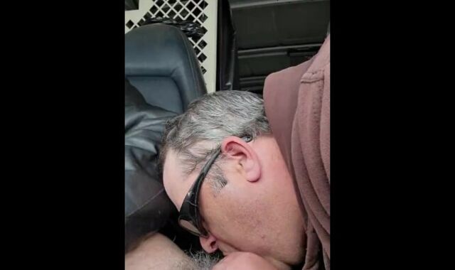 met John today. sucked John's jaw-pulling down uncut boner in my work van today. whitehall ohio. BWC