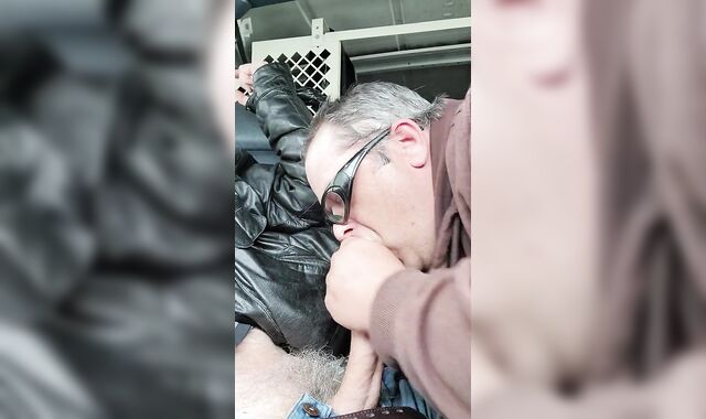 met John today. sucked John's jaw-pulling down uncut boner in my work van today. whitehall ohio. BWC