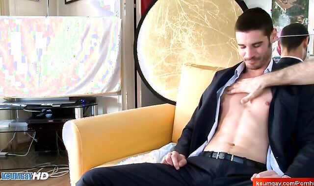 Why do you fap each of your models? I'm not into guys! (Pierre serviced)