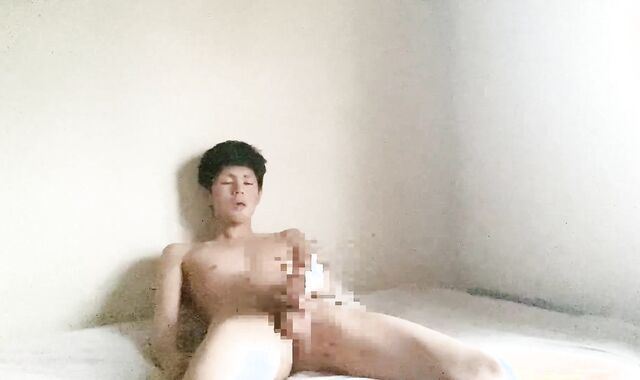 [Japanese First-Timer Male] Sensitized Fuckpole Teaching! Penis-Head blame getting off