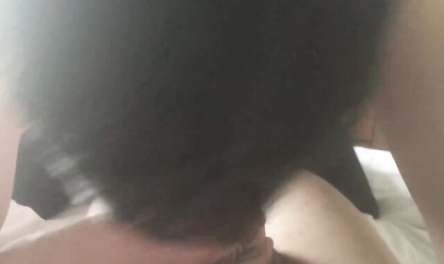 Deepthroating off my boy mate and swallowing his load