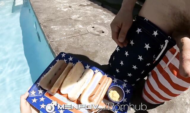 MenPov Supah-Kinky Fellows POINT OF GLANCE Pummel Like Ultra-Super-Naughty On 4th Of July