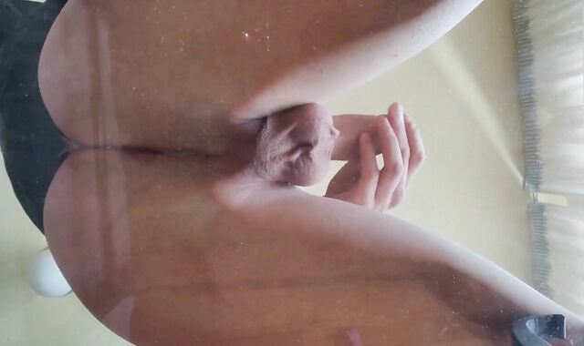 Self bang backside femboy fag