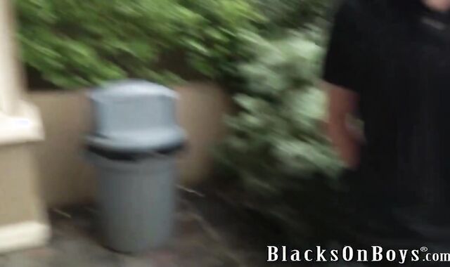 Kevin Tries Some Phat Dark-Hued Pecker