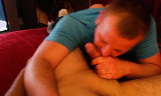 me deep deep throating a homo-for-pay guy i just encountered at the store