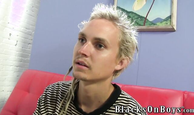 Skater Fellow Fritz Gets A Black Man Rod In His Donk