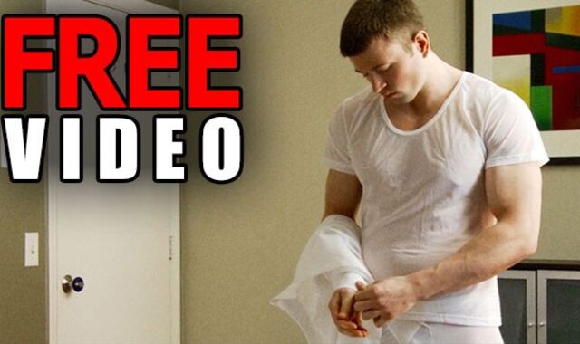 SayUncle - Insatiable Bulky Man Enjoyments Himself By Fapping Off His Stiffy On Dormitory