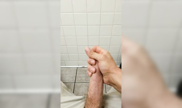 Ultra-Super-Cute quickie in random gas station bathroom